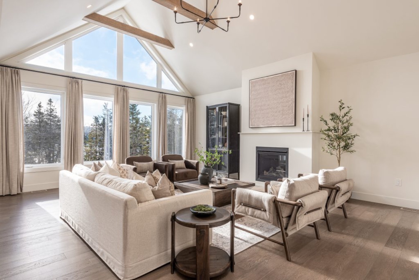 Beautifully staged Halifax interior by Staged For Upsell